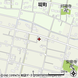 静岡県浜松市中央区米津町2077周辺の地図
