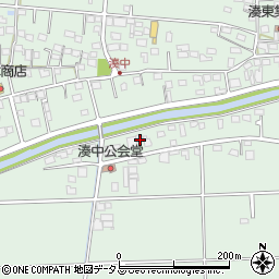 静岡県袋井市湊3290-2周辺の地図