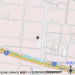 静岡県浜松市中央区倉松町1340周辺の地図