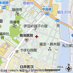 静岡県下田市一丁目11-27周辺の地図