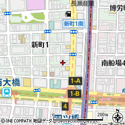 株式会社食料新聞社　大阪支社周辺の地図