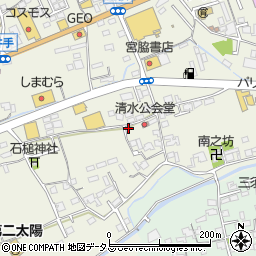 岡山県総社市井手711周辺の地図