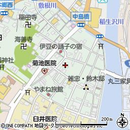 静岡県下田市一丁目11-28周辺の地図