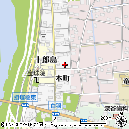 静岡県磐田市本町946-3周辺の地図
