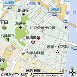 静岡県下田市一丁目12-18周辺の地図