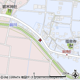 静岡県袋井市東同笠338-3周辺の地図