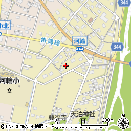 静岡県浜松市中央区河輪町192周辺の地図