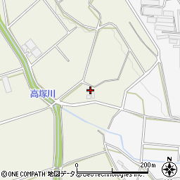 愛知県豊橋市高塚町大崎海道34-3周辺の地図