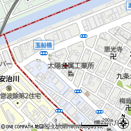 東洋カーマックス九条南４丁目駐車場周辺の地図