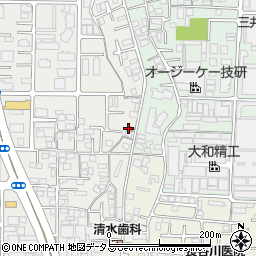 東大阪吉田本町郵便局周辺の地図