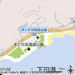 まどが浜海遊公園トイレ周辺の地図