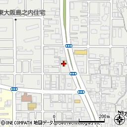 コメダ珈琲店 東大阪吉田店周辺の地図