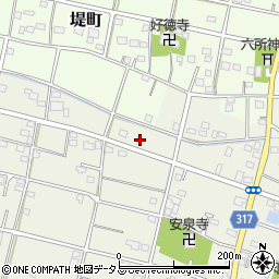 静岡県浜松市中央区米津町2060周辺の地図