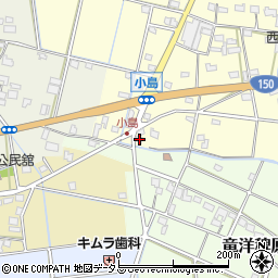 静岡県磐田市小島1237周辺の地図