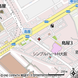 鴻池運輸関西中央支店周辺の地図