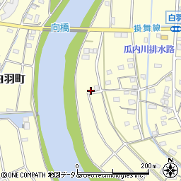 静岡県浜松市中央区白羽町1349周辺の地図