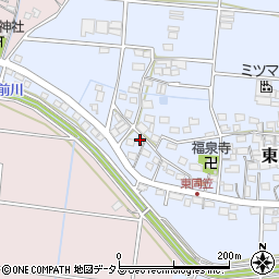静岡県袋井市東同笠226-1周辺の地図