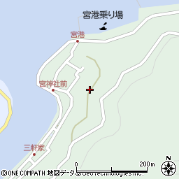 兵庫県姫路市家島町宮891周辺の地図