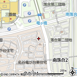 名谷竜が台東住宅１２号棟周辺の地図