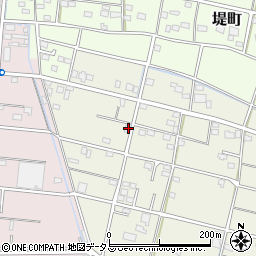 静岡県浜松市中央区米津町2215周辺の地図