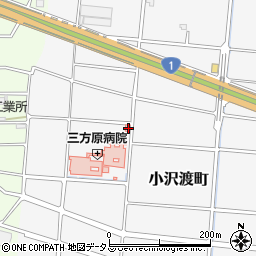 静岡県浜松市中央区小沢渡町2194周辺の地図