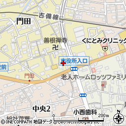 中島材木店周辺の地図