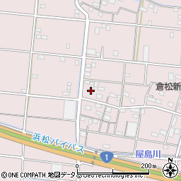 静岡県浜松市中央区倉松町1079周辺の地図