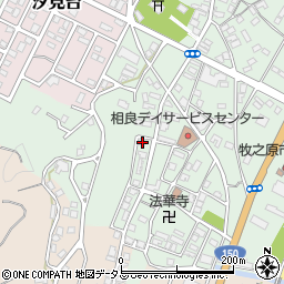 静岡県牧之原市波津1161-1周辺の地図