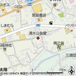 岡山県総社市井手721周辺の地図