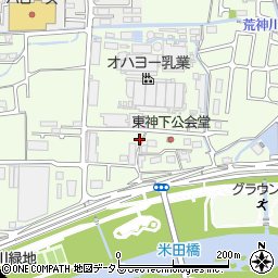 岡山県岡山市中区神下590周辺の地図