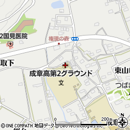 愛知県田原市田原町（西山口）周辺の地図