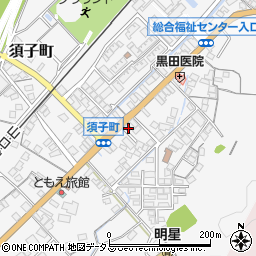 島根県益田市須子町15-18周辺の地図