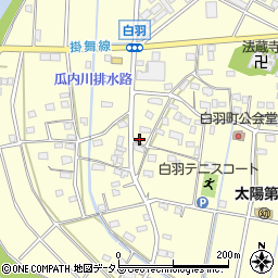 静岡県浜松市中央区白羽町1180周辺の地図