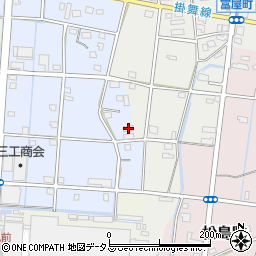 静岡県浜松市中央区下江町708周辺の地図