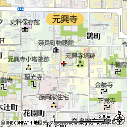 奈良県奈良市芝新屋町10周辺の地図