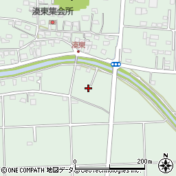 静岡県袋井市湊3236-1周辺の地図