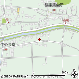 静岡県袋井市湊3304周辺の地図