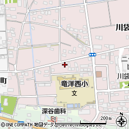静岡県磐田市川袋1915周辺の地図