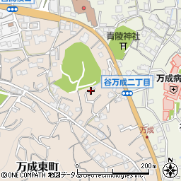 岡山県岡山市北区万成東町7周辺の地図