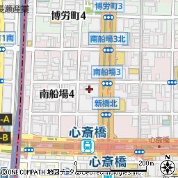 ヒューマンリソシア株式会社　大阪本社周辺の地図