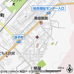 島根県益田市須子町14-8周辺の地図