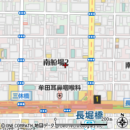 大阪府大阪市中央区南船場2丁目6-2周辺の地図