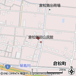 静岡県浜松市中央区倉松町1103周辺の地図