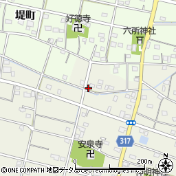 静岡県浜松市中央区米津町1919周辺の地図