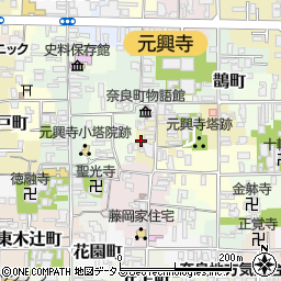 奈良県奈良市芝新屋町18周辺の地図