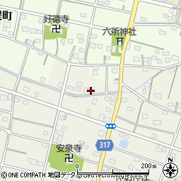 静岡県浜松市中央区米津町1906周辺の地図