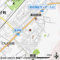 島根県益田市須子町14-13周辺の地図
