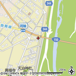静岡県浜松市中央区河輪町297周辺の地図