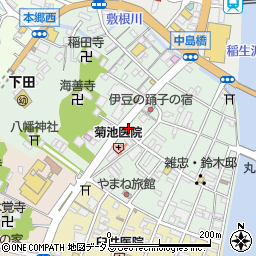 静岡県下田市一丁目12-22周辺の地図