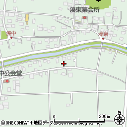 静岡県袋井市湊3305周辺の地図